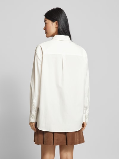 Weekend Max Mara Overhemdblouse met borstzak Offwhite - 5