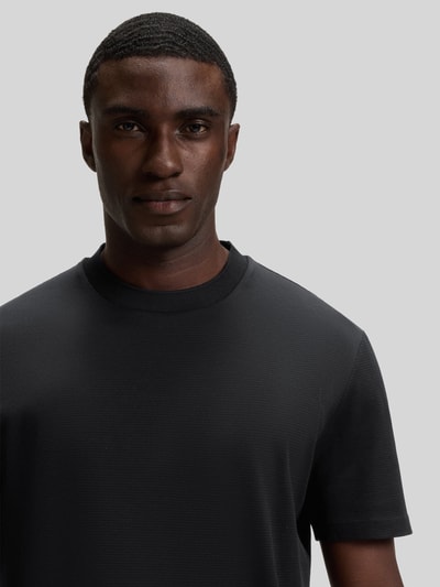 BOSS Regular Fit T-Shirt aus reiner Baumwolle Modell 'THOMPSON 432' Black 3