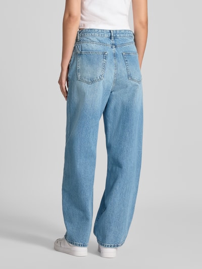 Only Loose Fit Jeans aus reiner Baumwolle Modell 'GIANNA' Hellblau 5