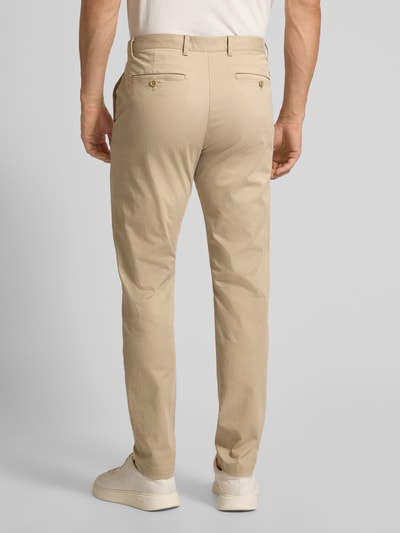 Tommy Hilfiger Relaxed Fit Hose aus Baumwoll-Mix Beige 5