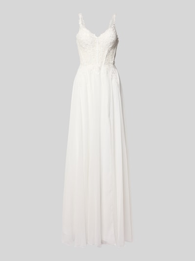 LUXUAR FASHION Brautkleid mit Herz-Ausschnitt Offwhite 2