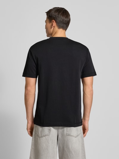 Marc O'Polo Regular Fit T-Shirt aus reiner Baumwolle Black 5