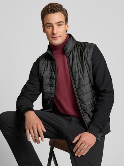 Christian Berg Men Steppjacke mit Stehkragen Black 3