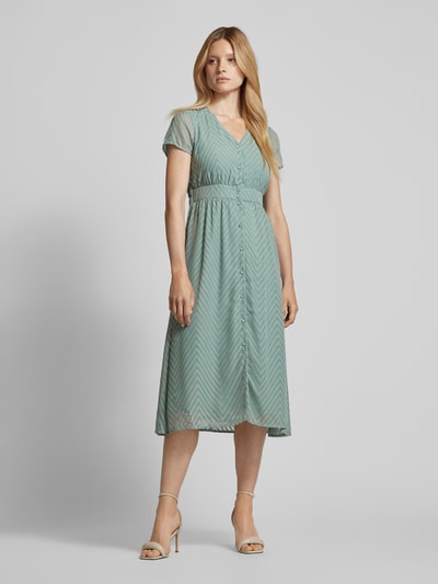 Vila Midikleid im Double-Layer-Look Modell 'MICHELLE' Mint 4