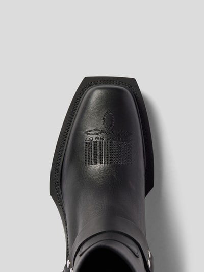 VTMNTS Boots mit Ring-Detail Schwarz 6
