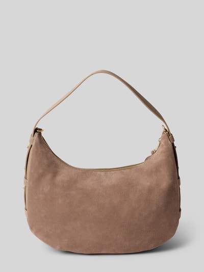 Hey Marly Handtasche mit Label-Detail Modell 'Lifetime Sister' Taupe 4