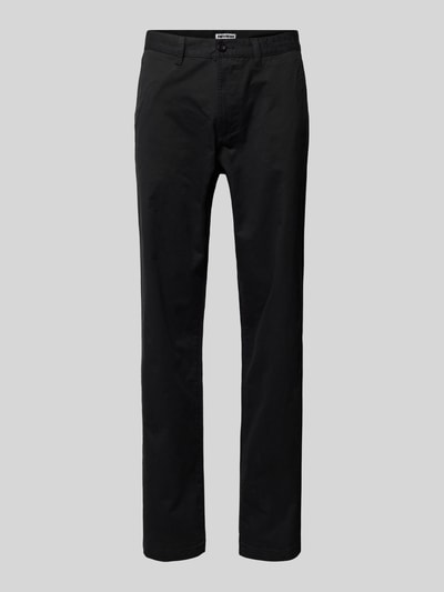 REVIEW Straight Leg Chino mit Gesäßtaschen Black 2