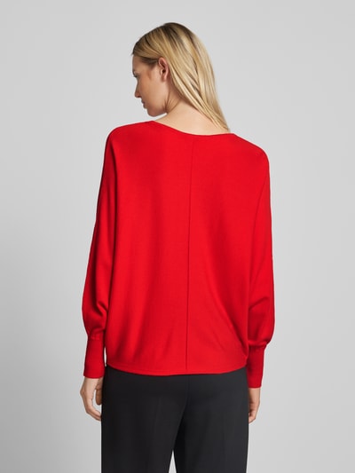 Someday Gebreide pullover met ronde hals, model 'Taliya' Rood - 5