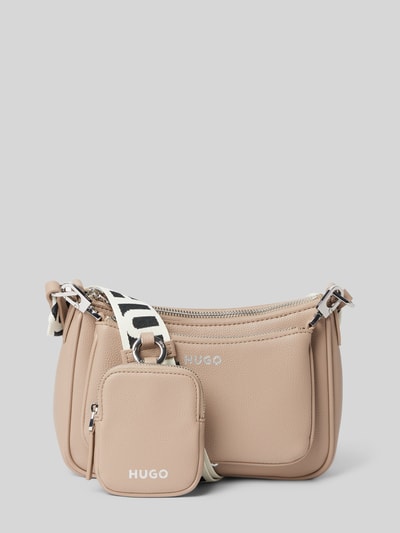 HUGO Handtasche mit Mini-Bags Modell 'Bel' Sand 2