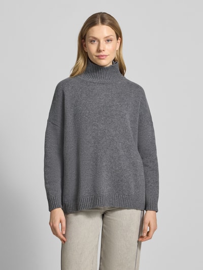 Weekend Max Mara Golf o kroju oversized z czystej żywej wełny model ‘BORGIA’ Antracytowy 4