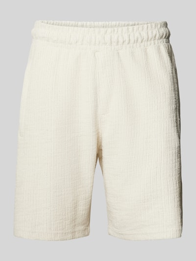 Pegador Regular Fit Sweatshorts mit Label-Detail Modell 'LIBCO' Offwhite 2