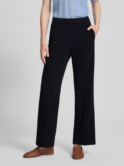 Raffaello Rossi Straight Fit Bundfaltenhose Modell 'RENEE' Marine 4