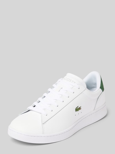 Lacoste Sneaker aus echtem Leder Modell Weiss 1