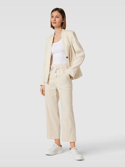 Marc Cain Blazer met steekzakken Beige - 1