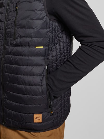 camel active Bodywarmer met labelpatch Zwart - 3