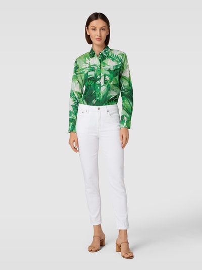 Lauren Ralph Lauren Blouse met klepzakken, model 'COURTENAY' Groen - 1