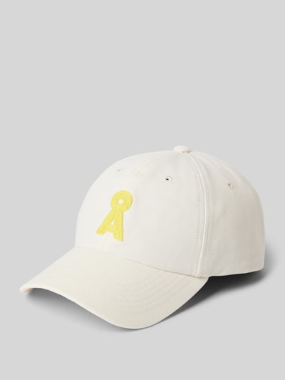 Armedangels Basecap mit Logo-Stitching Modell 'YENAAS' Offwhite 1