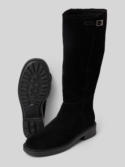Högl Stiefel aus echtem Leder Modell 'Suede' Black 4