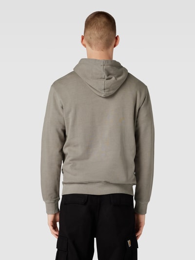 G-Star Raw Hoodie mit Label-Print Mittelbraun 5