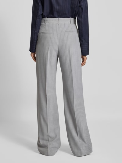 Mango Stoffhose mit französischen Eingrifftaschen Hellgrau 5