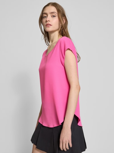 Only Regular fit blouseshirt met ritssluiting, model 'VIC' Felroze - 3