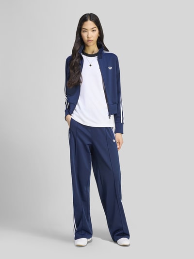 adidas Originals Loose Fit Sweathose mit Logo-Stitching Modell 'FIREBIRD' Dunkelblau 1