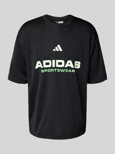 adidas Sportswear T-Shirt mit Label-Print Black 2