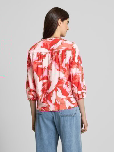 s.Oliver RED LABEL Regular Fit Blusentop aus Viskose-Mix Rot 5