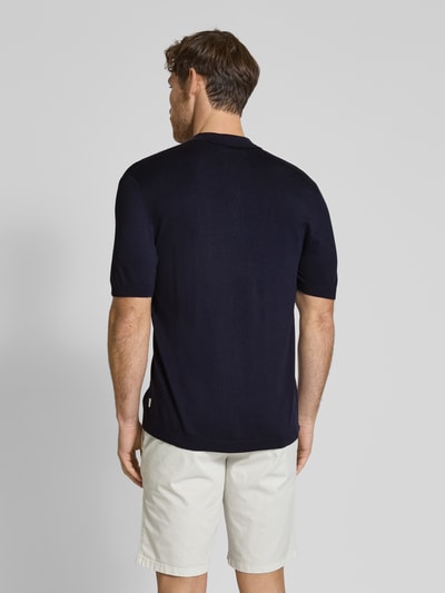 Jack & Jones Premium Poloshirt mit Knopfleiste Modell 'WILLIAM' Dunkelblau 5