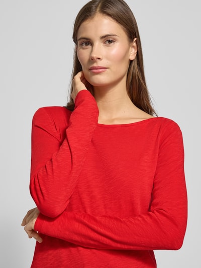 Marc O'Polo Slim fit shirt met lange mouwen van puur katoen  Lichtrood - 3