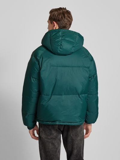 WOODBIRD Gewatteerd jack met labelprint, model 'ZUMO' Groen - 5