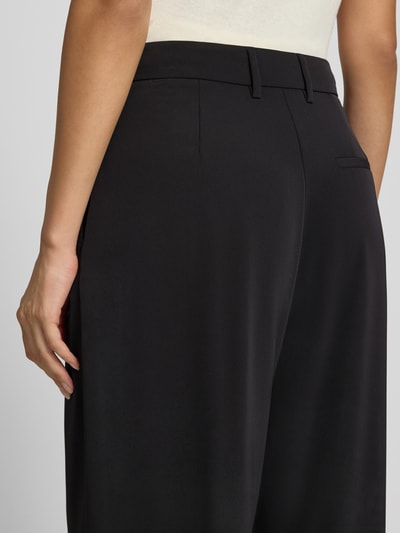 COMMA Tapered Fit Hose mit Bundfalten Black 3