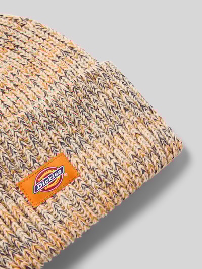 Dickies Beanie met labeldetail, model 'LEWISTOWN' Beige gemêleerd - 2