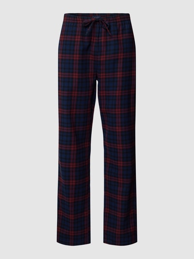 Christian Berg Men Pyjamabroek met elastische band Bordeaux - 1