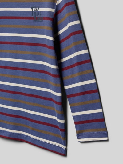 s.Oliver RED LABEL Regular fit shirt met lange mouwen van puur katoen Blauw - 2