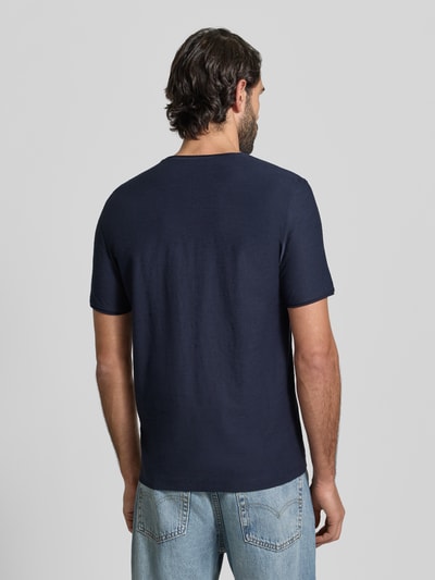 MCNEAL T-shirt met V-hals Donkerblauw - 5