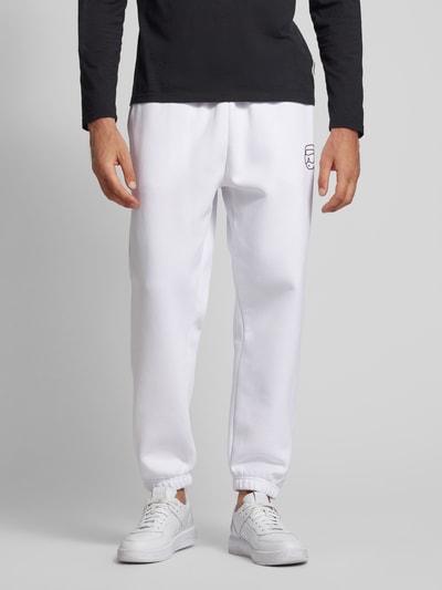 Karl Lagerfeld Sweatbroek met labeldetails Wit - 4