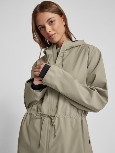 RAINS Jacke mit Kapuze Modell 'Suva' Schilf 3