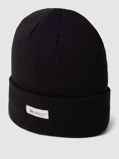 MCNEAL Beanie in riblook Zwart - 1