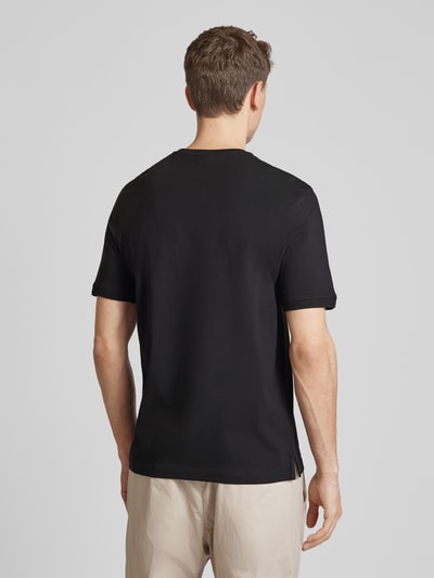 bugatti T-Shirt mit Logo-Print Black 5