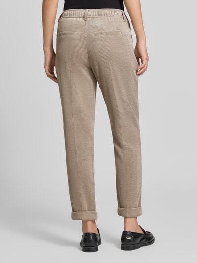 Christian Berg Woman Cordhose mit elastischem Bund Stein 5