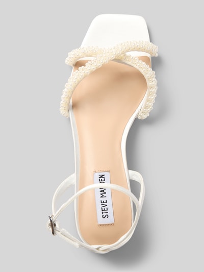 Steve Madden Sandaletten mit Dornschließe Modell 'ABBY' Offwhite 3