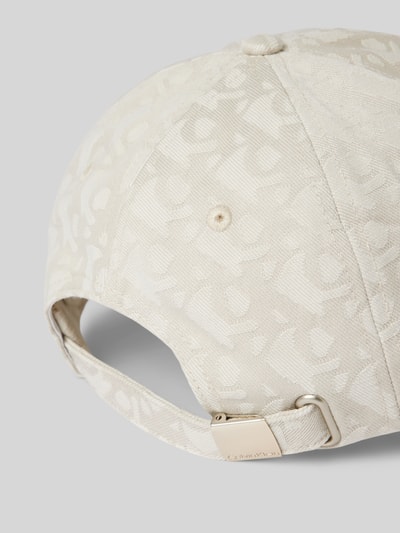 CK Calvin Klein Basecap mit Label-Strukturmuster Beige 3