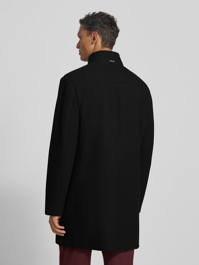 Roy Robson Płaszcz ze stójką Czarny 5