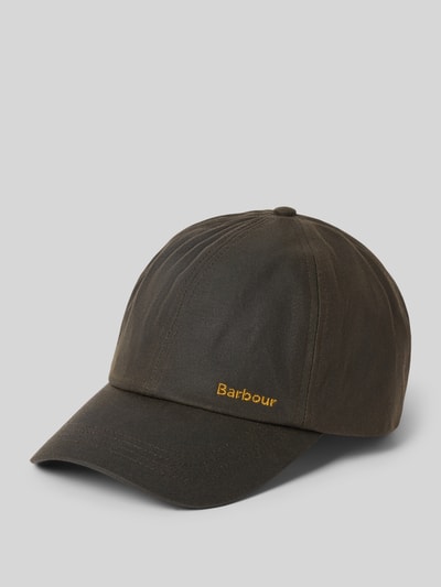Barbour Cap aus reiner Baumwolle Modell 'Belsay' Oliv 1