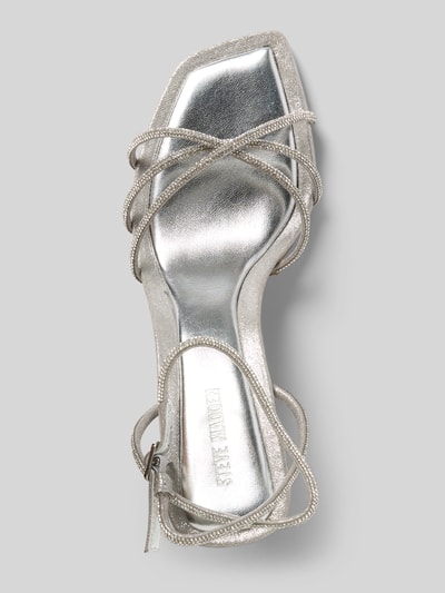 Steve Madden Sandalette mit Dornschließe Modell 'LEGIT' Silber 3