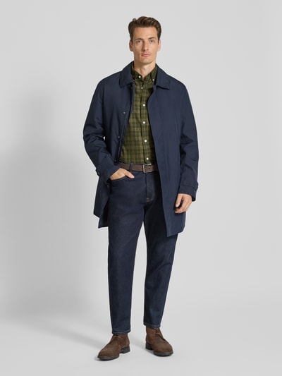 Gant Freizeithemd mit Knopfleiste Oliv 1