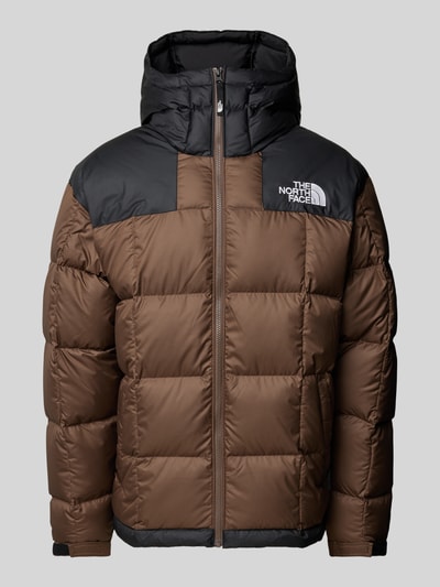 The North Face Kurtka pikowana o kroju regular fit z wyhaftowanym logo model ‘LHOTSE’ Ciemnobrązowy 1