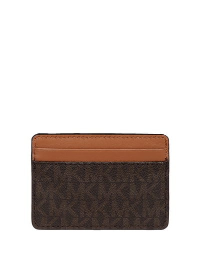 MICHAEL Michael Kors Kartenetui mit Logo-Muster  Dunkelbraun 3