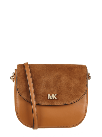 Michael Kors outlet echt Leder Umhängetasche camel